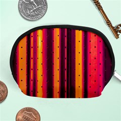 Warped Stripy Dots Accessory Pouch (medium) by essentialimage365