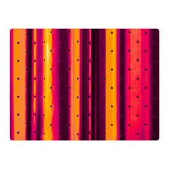 Warped Stripy Dots Double Sided Flano Blanket (mini)  by essentialimage365