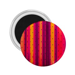 Warped Stripy Dots 2.25  Magnets