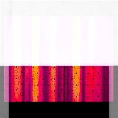 Warped Stripy Dots Rectangular Jigsaw Puzzl