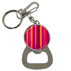 Warped Stripy Dots Bottle Opener Key Chain