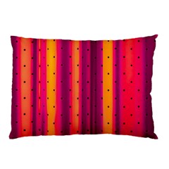 Warped Stripy Dots Pillow Case (Two Sides)