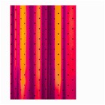 Warped Stripy Dots Large Garden Flag (Two Sides) Front