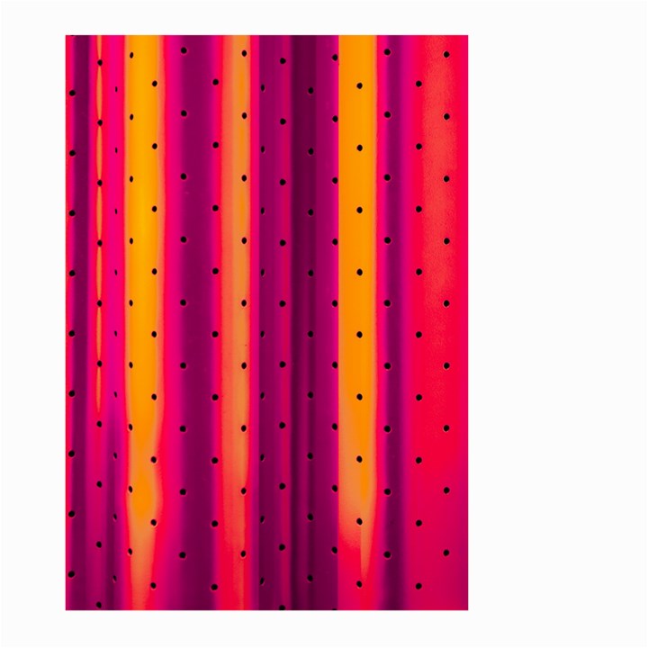 Warped Stripy Dots Large Garden Flag (Two Sides)