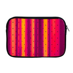 Warped Stripy Dots Apple Macbook Pro 17  Zipper Case by essentialimage365