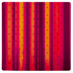 Warped Stripy Dots UV Print Square Tile Coaster 