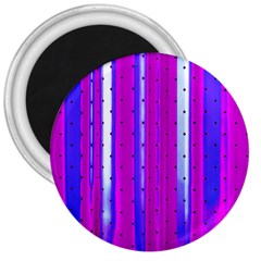 Warped Stripy Dots 3  Magnets by essentialimage365