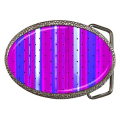 Warped Stripy Dots Belt Buckles by essentialimage365