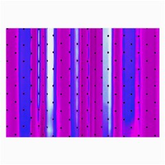 Warped Stripy Dots Large Glasses Cloth (2 Sides)