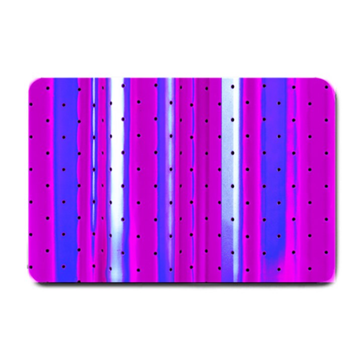 Warped Stripy Dots Small Doormat 