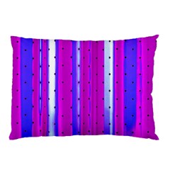 Warped Stripy Dots Pillow Case by essentialimage365