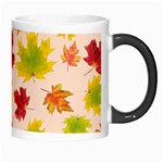 Bright Autumn Leaves Morph Mugs Right