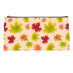 Bright Autumn Leaves Pencil Case by SychEva