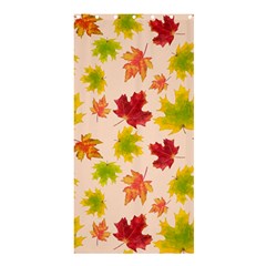 Bright Autumn Leaves Shower Curtain 36  X 72  (stall)  by SychEva