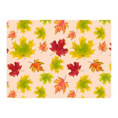 Bright Autumn Leaves Double Sided Flano Blanket (mini)  by SychEva