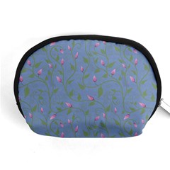 Curly Flowers Accessory Pouch (medium) by SychEva