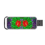 A Island Of Roses In The Calm Sea Portable USB Flash (Two Sides) Front