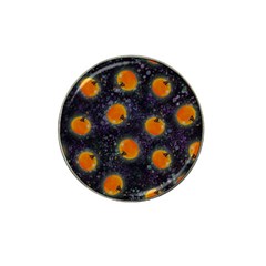 Space Pumpkins Hat Clip Ball Marker (4 Pack) by SychEva