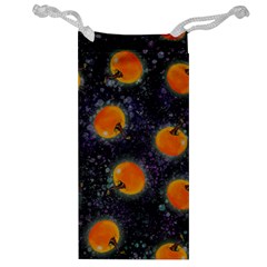 Space Pumpkins Jewelry Bag by SychEva