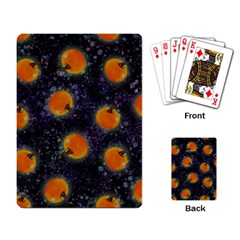 Space Pumpkins Playing Cards Single Design (rectangle) by SychEva