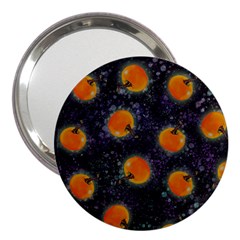 Space Pumpkins 3  Handbag Mirrors by SychEva