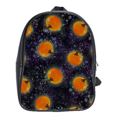 Space Pumpkins School Bag (xl) by SychEva