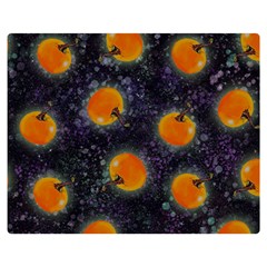 Space Pumpkins Double Sided Flano Blanket (medium)  by SychEva