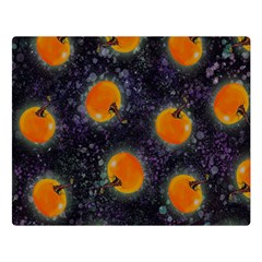 Space Pumpkins Double Sided Flano Blanket (large)  by SychEva