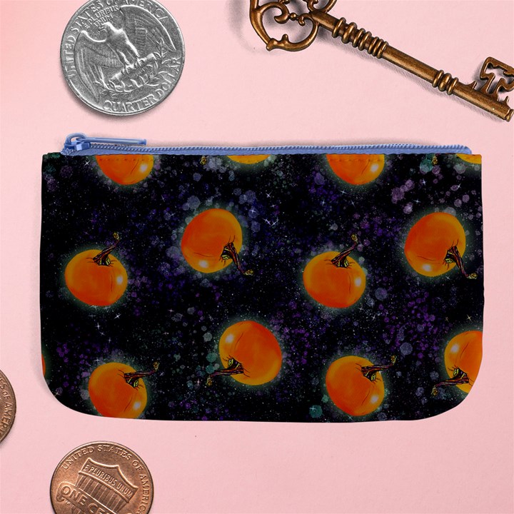 Space Pumpkins Large Coin Purse