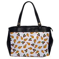 Oak Leaves And Acorns Oversize Office Handbag by SychEva