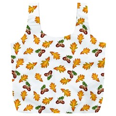 Oak Leaves And Acorns Full Print Recycle Bag (xxxl) by SychEva