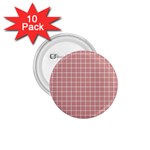 Abstrait carreaux rose/blanc 1.75  Buttons (10 pack) Front