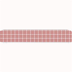 Abstrait Carreaux Rose/blanc Small Bar Mats by kcreatif