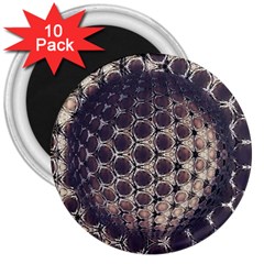 Trypophobia 3  Magnets (10 Pack)  by MRNStudios