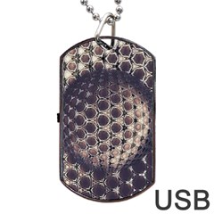 Trypophobia Dog Tag Usb Flash (one Side) by MRNStudios