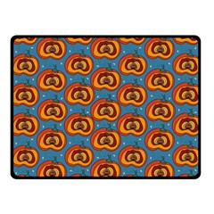 Pumpkin In Pumpkin Fleece Blanket (small) by SychEva