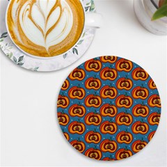 Pumpkin In Pumpkin Uv Print Round Tile Coaster