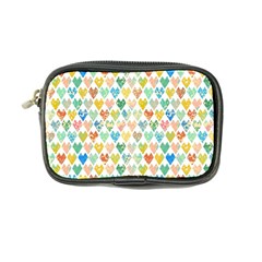 Multicolored Hearts Coin Purse by SychEva