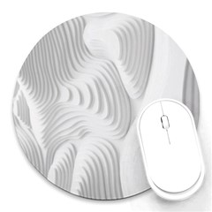 Illusion Waves Round Mousepads by Sparkle