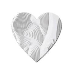 Illusion Waves Heart Magnet by Sparkle