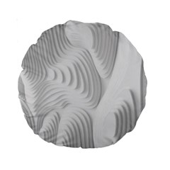 Illusion Waves Standard 15  Premium Round Cushions by Sparkle