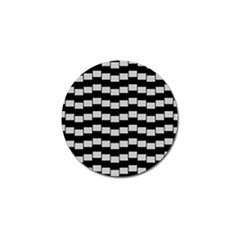 Illusion Blocks Golf Ball Marker by Sparkle