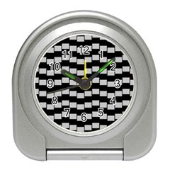 Illusion Blocks Travel Alarm Clock