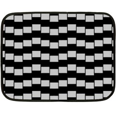 Illusion Blocks Double Sided Fleece Blanket (mini) 