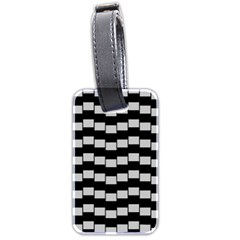 Illusion Blocks Luggage Tag (two Sides) by Sparkle