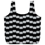 Illusion Blocks Full Print Recycle Bag (XL) Back