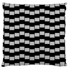 Illusion Blocks Standard Flano Cushion Case (one Side) by Sparkle