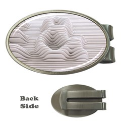 Illusion Waves Money Clips (oval)  by Sparkle