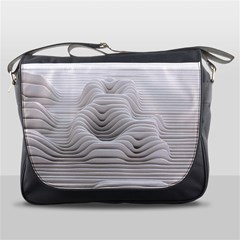 Illusion Waves Messenger Bag by Sparkle