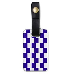 Illusion Blocks Luggage Tag (one Side) by Sparkle